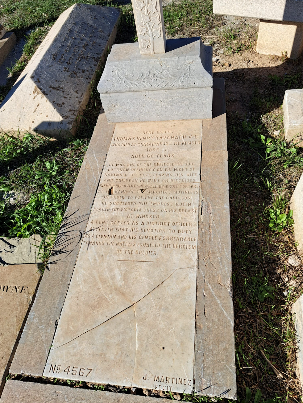 Grave of Thomas Henry Kavanagh V.C.